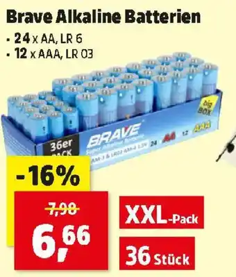 Brave Alkaline Batterien