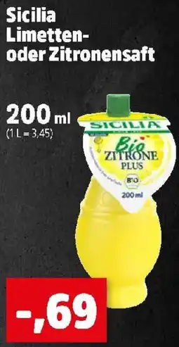 Thomas Philipps Sicilia Limetten- oder Zitronensaft Angebot