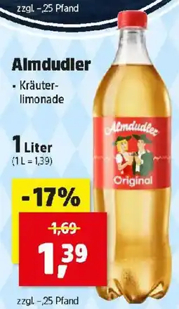 Thomas Philipps Almdudler Kräuter-limonade Angebot