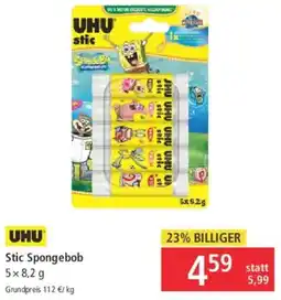 Pagro Diskont UHU Stic Spongebob Angebot