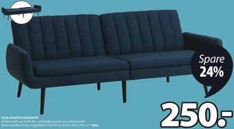 JYSK Schlafsofa Harndrup Angebot