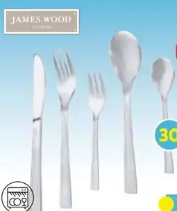 Möbelix James Wood Besteckset Leonie Angebot