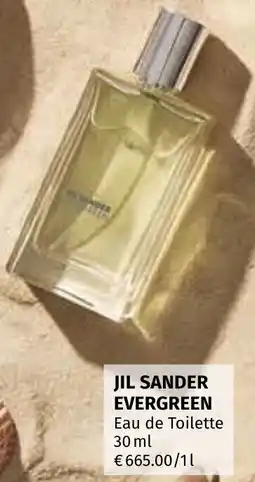 Müller JIL SANDER EVERGREEN Eau de Toilette Angebot
