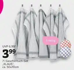 Mömax Geschirrtuch-Set "KLAUS" Angebot