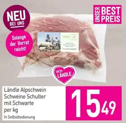 Sutterlüty Ländle Alpschwein Schweine Schulter mit Schwarte Angebot