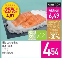 Sutterlüty Bio Lachsfilet mit Haut Angebot