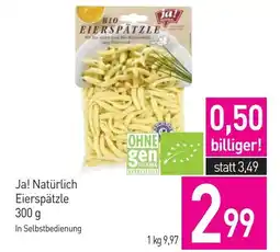 Sutterlüty Ja! Natürlich Eierspätzle Angebot
