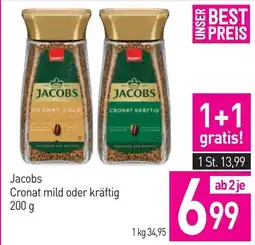 Sutterlüty Jacobs Cronat mild oder kräftig Angebot