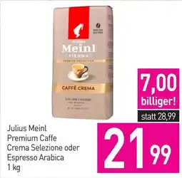 Sutterlüty Julius Meinl Premium Caffè Crema Selezione oder Espresso Arabica Angebot