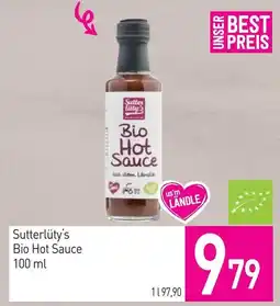 Sutterlüty Sutterlüty's Bio Hot Sauce Angebot