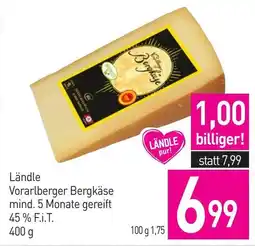 Sutterlüty Ländle Vorarlberger Bergkäse Angebot