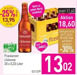 Sutterlüty Frastanzer s'klenne Angebot