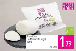 Sutterlüty Sutterlüty's Bio Mozzarella Kugel Angebot