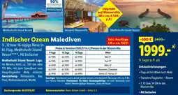 Lidl Reisen Indischer Ozean Malediven Angebot