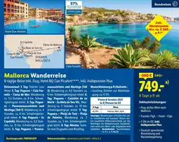 Lidl Reisen Mallorca Wanderreise Angebot
