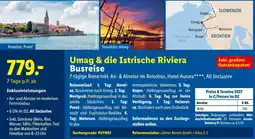 Lidl Reisen Umag & die Istrische Riviera Busreise Angebot