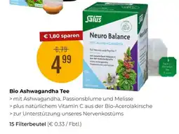 Martin Reformstark Salus Neuro Balance Bio Ashwagandha Tee Angebot