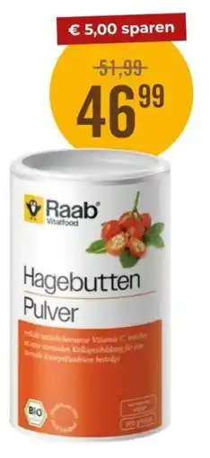 Martin Reformstark Raab Hagebutten Pulver Angebot