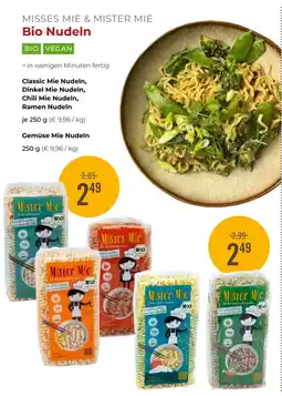Martin Reformstark Misses Mie & Mister Mie Bio Nudeln Angebot