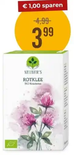 Martin Reformstark Neuner's Rotklee Bio Kräutertee Angebot