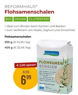 Martin Reformstark Reformhaus Flohsamenschalen Angebot