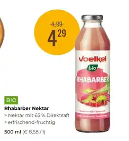 Martin Reformstark Voelkel bio Rhabarber Nektar Angebot