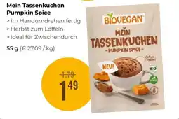 Martin Reformstark Biovegan Mein Tassenkuchen Pumpkin Spice Angebot