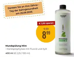 Martin Reformstark zahnheld NATURE Mundspülung Mint Angebot