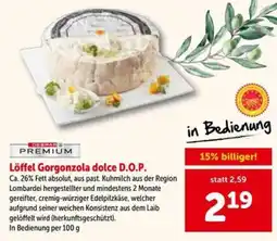 Interspar Löffel Gorgonzola dolce D.O.P. Angebot
