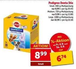 Interspar Pedigree Denta Stix Angebot