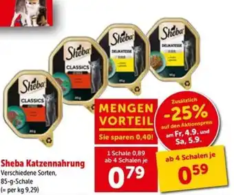 Interspar Sheba Katzenfutter Angebot