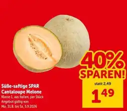 Interspar Süße-saftige SPAR Cantaloupe Melone Angebot