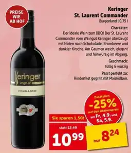 Interspar Keringer St. Laurent Commander Angebot