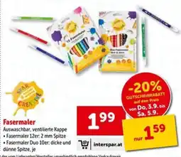 Interspar Fasermaler Angebot