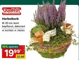 Lagerhaus Graz Land Qualität aus Österreich Herbstkorb Angebot
