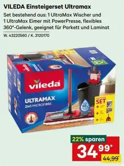 Lagerhaus Graz Land VILEDA Einstiegerset Ultramax Angebot