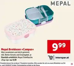Interspar Mepal Brotdosen »Campus« Angebot