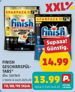 PENNY Finish Geschirrspültabs Angebot
