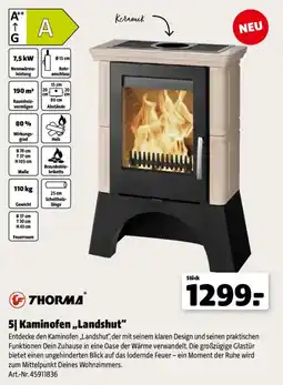 Hagebau Thorma Kaminofen „Landshut“ Angebot