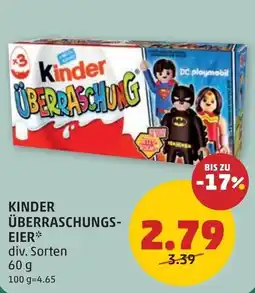 PENNY Kinder Überraschungs-Eier Angebot