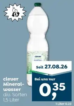 ADEG clever Mineralwasser Angebot