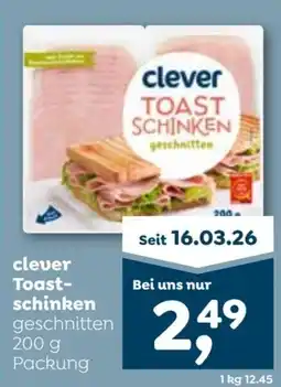 ADEG clever Toastschinken geschnitten Angebot