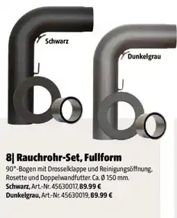 Hagebau Rauchrohr-Set, Fullform Angebot