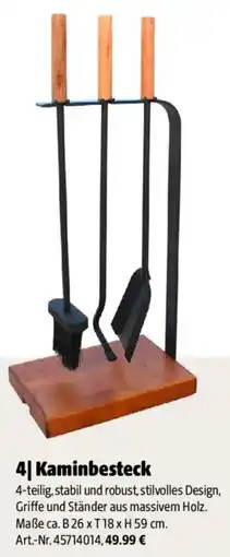 Hagebau Kaminbesteck Angebot