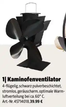 Hagebau Kaminofenventilator Angebot
