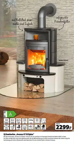 Hagebau Kaminofen „Avenso GT ECOplus“ Angebot
