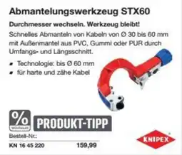 Reichelt Abmantelungswerkzeug STX60 KNIPEX Angebot
