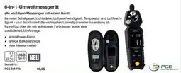 Reichelt 6-in-1-Umweltmessgerät PCE INSTRUMENTS Angebot