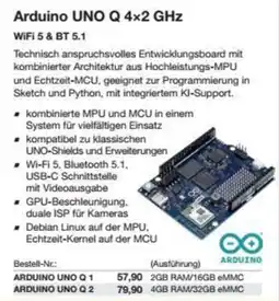 Reichelt Arduino UNO Q Angebot