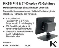 Reichelt KKSB Pi 5 & 7"-Display V2 Gehäuse Angebot